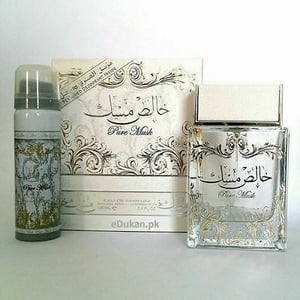 

Lattafa Pure Musk Gift set EDP 100ml and Deodorant 50ml