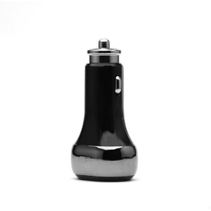 

Heatz Qualcom Car Charger With PD Port Lightning Cable Black