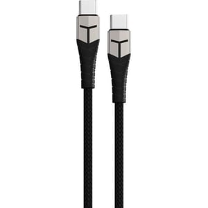 

Heatz Type C To Type C Fast 3A Charging Cable 1m Black/Grey