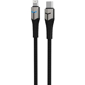 

Heatz Lightning to Fast Charging Cable 1m Black/Grey