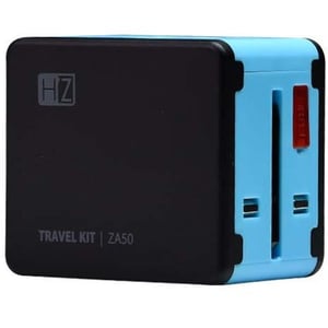 

Heatz Universal Travel Adapter Black/Blue