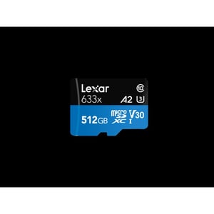 

Lexar Micro SDXC 512GB Black LXLSDMI512BB633A