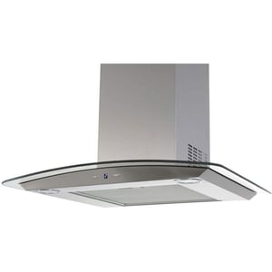 

Baumatic BMECH6WGLSS-2 60CM Curved Glass Wall Mounted Hood