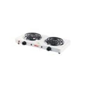 Nobel Double Hot Plate With White NHPS002