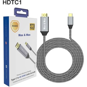 

Max & Max USB Type-C to HDMI Cable 2m Black