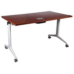 

Mahmayi Folde 78-14 Modern Folding Table Apple Cherry Material-Melamine