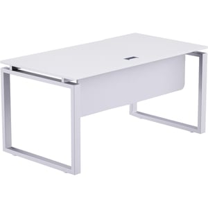 

Mahmayi Carre 5114 White Modern Workstation without drawer