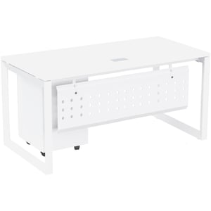 

Mahmayi Vorm 136-16 White Modern Workstation Material-Melamine on MDF