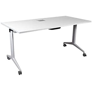 

Mahmayi Folde 78-16 Modern Folding Table White Material-Melamine