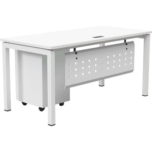 

Mahmayi Figura 72-16 White Modern Workstation Material-Melamine on MDF