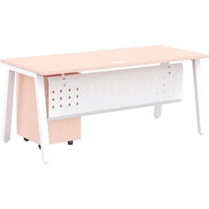 

Mahmayi Bentuk 139-18 Oak Modern Workstation Material-Melamine on MDF