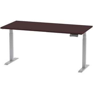 

Mahmayi Lift-18 Electronic Height Adjustable Modern Desk - Elegant and Modern Ergonomic Office Desk with Adjustable Height Feature and Heavy Duty Frame (180cm, Apple Cherry)
