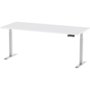 

Mahmayi Lift-18 Electronic Height Adjustable Modern Desk - Elegant and Modern Ergonomic Office Desk with Adjustable Height Feature and Heavy Duty Frame (180cm, White)
