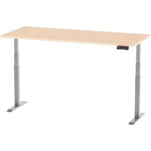 Mahmayi Lift-14 Electronic Height Adjustable Modern Desk - Elegant and Modern Ergonomic Office Desk with Adjustable Height Feature and Heavy Duty Frame (140cm, Oak)
