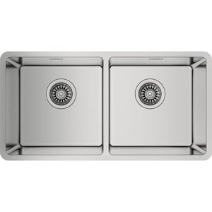 

TEKA BE LINEA RS15 2B 860 Undermount Stainless Steel Kitchen Sink with two bowls