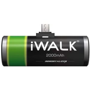 

Iwalk Power Bank 2000mAh Black/Green DBI001M