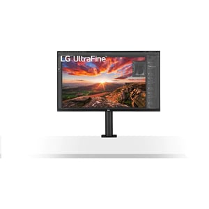 

LG UHD 4K Monitor 31.5inch Display Ergo UHD IPS Display HDR 10 USB Type-C Black - 32UN880B