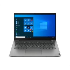 Lenovo ThinkBook 14 IIL (2019) Laptop - 10th Gen / Intel Core i5-1035G1 / 14inch FHD / 1TB HDD / 8GB RAM / 2GB AMD Radeon R630 Graphics / FreeDOS / English & Arabic Keyboard / Mineral Grey / Middle East Version - [20SL001NED]