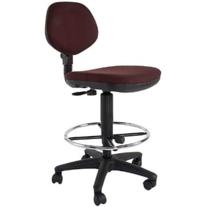 

Mahmayi Sandra 1210Dk Task Chair - Double Wheel Rolling Castors, Peat Colour, Low Back - Adjustable Seat Height (Peat)