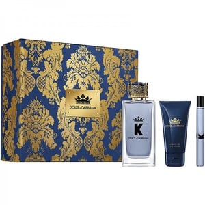 

D&G K Gift Set For Men EDT 100ml + Shower Gel 50ml+ 10ml Mini