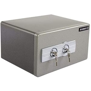 

Mahmayi Secureplus Ds23 Fire Safe - Highly Secure and Functional Safe Organiser with Hammertone Paint Finish - Fire Endurance and Two Lock Keys Feature