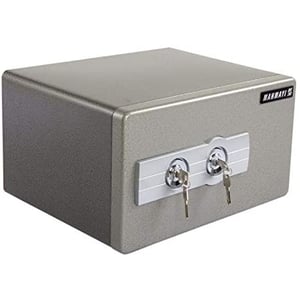 Mahmayi Secureplus Ds23 Fire Safe - Highly Secure and Functional Safe Organiser with Hammertone Paint Finish - Fire Endurance and Two Lock Keys Feature