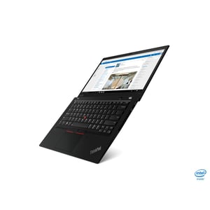 Lenovo ThinkPad T14s (2019) Laptop - 10th Gen / Intel Core i7-10510U / 14inch FHD / 512GB SSD / 16GB RAM / Shared Intel UHD Graphics / Windows 10 Pro / English & Arabic Keyboard / Black / Middle East Version - [20T0000BED]