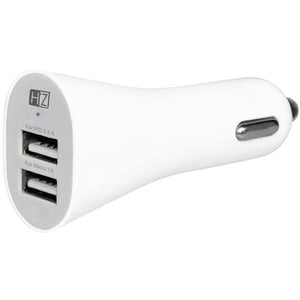 

Heatz Dual Port Smart Fast Car Charge With Micro USB Cable White