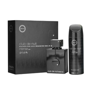 

Armaf Club De Nuit Intense Man, Gift Set for Men EAU DE TOILETTE 105ml + 200ml Perfume Body Spray From The House of Sterling