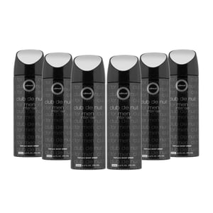 

Club De Nuit Intense Men, Perfume Body Spray, Deodorant For Him - 200ml (PACK OF 6) By ARMAF From The House of Sterling