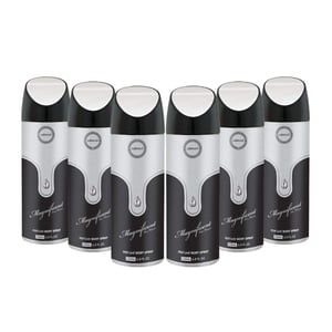 Magnificent Pour Femme Men Perfume Body Spray, Deodorant For Him - 200ml (PACK OF 6) By ARMAF, From The House of Sterling