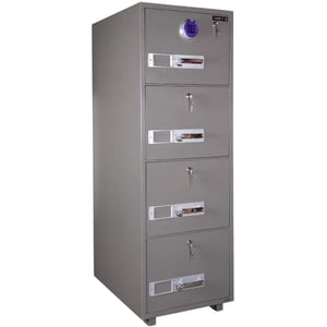 

Mahmayi Secureplus Filing Cabinet, H 154.9 x W 53 x D 68 cm, Grey, SD680-4DKDIGITAL