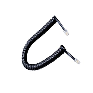 Stek Telephone Cord With Standard RJ11 2meter Plugs Black