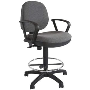 

Mahmayi Sephora 3059 Functional Task Chair With Pp Back and Seat Frame Office Chair With Adjustable Seat Height and Nylon Base (Grey)