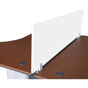 

Mahmayi Metal/Wood Deler Divider Panel, ME160WHWDP, White, H1.5 x W40 x D160 cm