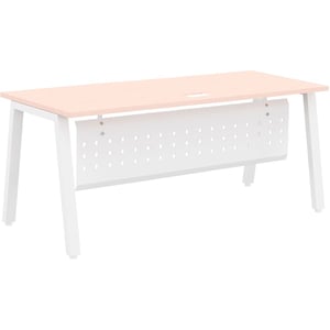 

Bentuk 139-18 white Modern Workstation with drawer (180cm, Oak)