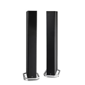 

Definitive Technology BP-9060 Bipolar floor-standing speaker with built-in powered subwoofer Black Pack of 2