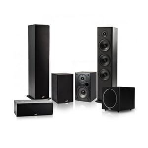 

Polk Audio T50 Tower Set With 10 Inch Powered Subwoofer HTS 10 - Dolby 5.1 Surround Sound Speaker Package