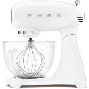 Smeg 50's Style Stand Mixer White SMF13WHUK