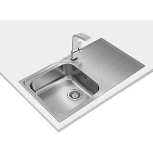 

TEKA Universe PLUS Inset Reversible Kitchen Sink 50cm Stainless Steel