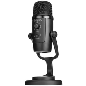 Boya Microphone With USB-C Connector Cable Black
