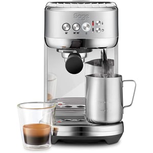 Sage The Bambino Plus Compact Coffee Machine - SES500BSS4GUK1