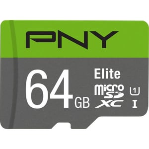 

PNY Elite Class 10 U1 Micro SD 64 GB Card SDUX64U185GWGE