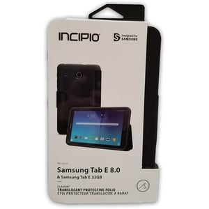 Incipio Clarion Case for Samsung Galaxy Tab E 8" - Black (SA-707-BLK-V)