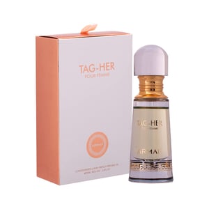 

Armaf Women Tag Her Non-Alcoholic Concentrated Luxury French Perfume Oil 20ml, For Her