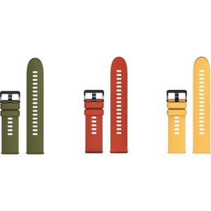 

Xiaomi Watch Strap Pack of 3pcs Olive/Yellow/Orange