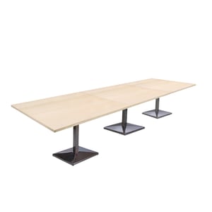

Mahmayi Barra 500PE-360 12 Seater Square Modular Bar Table Oak