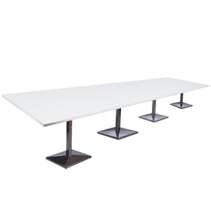 

Mahmayi Barra 500PE-480 16 Seater Square Modular Bar Table White