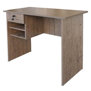 

Mahmayi MP1-9045 Solama Office Desk with Paper Rack (Brown)