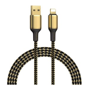 

Wiwu Lightning Cable 1.2m Black/Gold